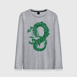 Мужской лонгслив Древний китайский дракон