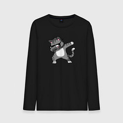 Мужской лонгслив Котик dub