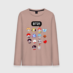 Мужской лонгслив BTS BT21