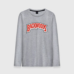 Лонгслив хлопковый мужской BACKWOODS, цвет: меланж