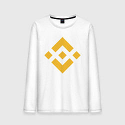 Мужской лонгслив BINANCE БИНАНС БИРЖА