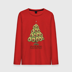 Мужской лонгслив Avocado Christmas Tree