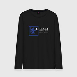 Лонгслив хлопковый мужской FC Chelsea Stamford Bridge 202122 цвета черный — фото 1