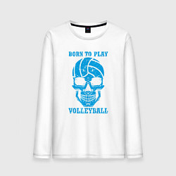 Мужской лонгслив Рождён для волейбола