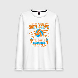 Мужской лонгслив Volley - Soft Serve