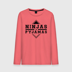Мужской лонгслив Ninjas In Pyjamas