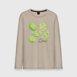 Мужской лонгслив Lime