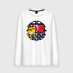 Мужской лонгслив Pac-Man