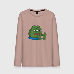 Мужской лонгслив Pepe love пепе лов