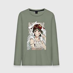 Мужской лонгслив Princеss mononoke