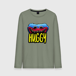 Лонгслив хлопковый мужской Poppy Playtime: Huggy, цвет: авокадо