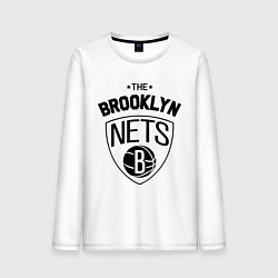 Мужской лонгслив The Brooklyn Nets