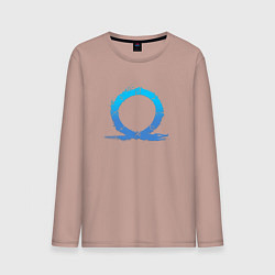 Мужской лонгслив CBVDJK СИМВОЛ КРАТОСА, БОГ ВОЙНЫ