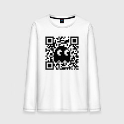 Мужской лонгслив QR-Ghost