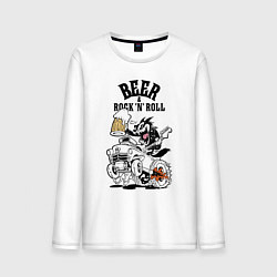 Мужской лонгслив Beer & RocknRoll