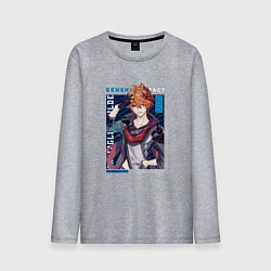 Мужской лонгслив Тарталья Tartaglia, Genshin Impact Геншин импакт