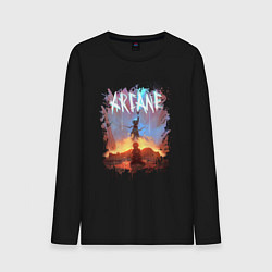 Мужской лонгслив JINX HERE WAS ARCANE LEAGUE OF LEGENDS ДЖИНКС