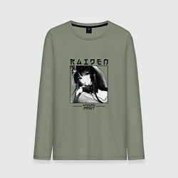 Мужской лонгслив Райдэн Shogun Raiden, Genshin Impact