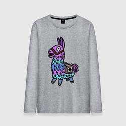 Мужской лонгслив Фортнайт Лама Fortnite Lama