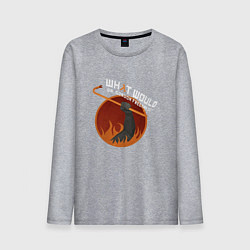 Лонгслив хлопковый мужской Escape from City 17, цвет: меланж