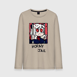 Мужской лонгслив HELLTAKER HORNY JAIL