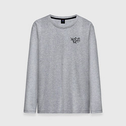 Мужской лонгслив Noize mc нойз мс logo