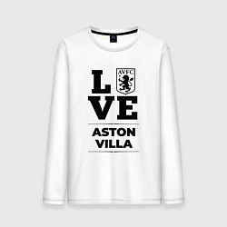 Мужской лонгслив Aston Villa Love Классика