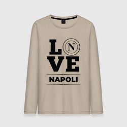 Мужской лонгслив Napoli Love Классика