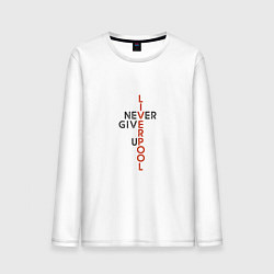 Мужской лонгслив Liverpool - Never Give Up