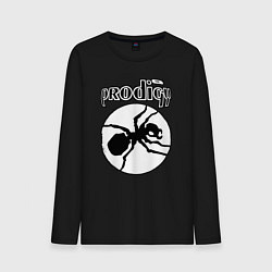 Лонгслив хлопковый мужской The prodigy ant, цвет: черный
