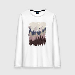 Мужской лонгслив Дикая природа