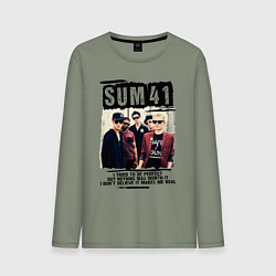 Мужской лонгслив SUM 41 PIECES