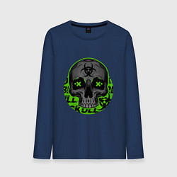 Мужской лонгслив SKULL TOXIC