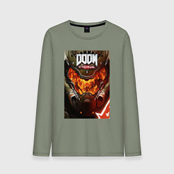 Мужской лонгслив Doom eternal - poster
