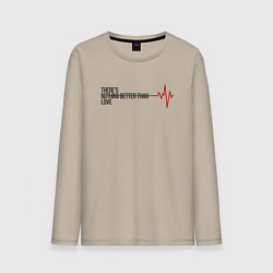 Мужской лонгслив Любви Нет