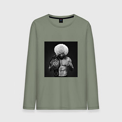 Мужской лонгслив Хабиб Нурмагомедов чемпион