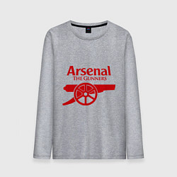 Лонгслив хлопковый мужской Arsenal: The gunners, цвет: меланж