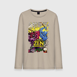 Мужской лонгслив Zen - intergalactic ninja