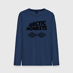 Лонгслив хлопковый мужской Arctic Monkeys, цвет: тёмно-синий
