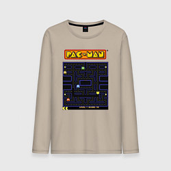 Мужской лонгслив Pac-Man на ZX-Spectrum