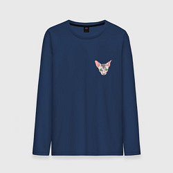 Мужской лонгслив Лысый сфинкс