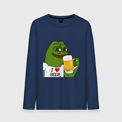 Мужской лонгслив Drink Pepe