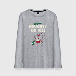 Мужской лонгслив Naughty or ice