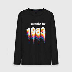Мужской лонгслив Made in 1983 liquid art