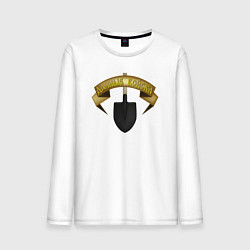 Мужской лонгслив Дачники вперед