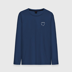 Мужской лонгслив Minimal love