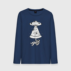 Мужской лонгслив Pizza space