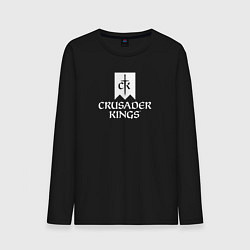 Мужской лонгслив Crusader Kings логотип