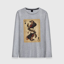 Мужской лонгслив Fable III Ловкач, дама пики