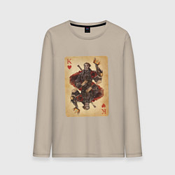 Мужской лонгслив Fable III Герой Яснодола, король черви